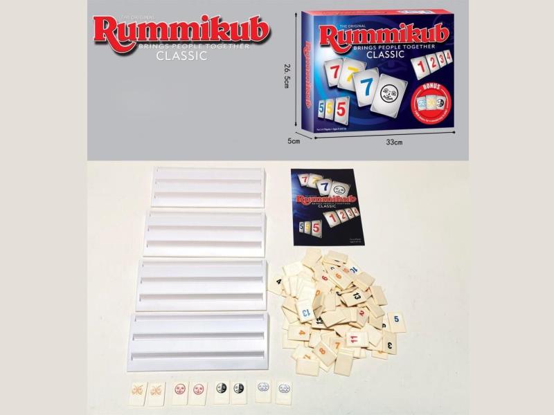 Board Game English Rummikub Bridge Game