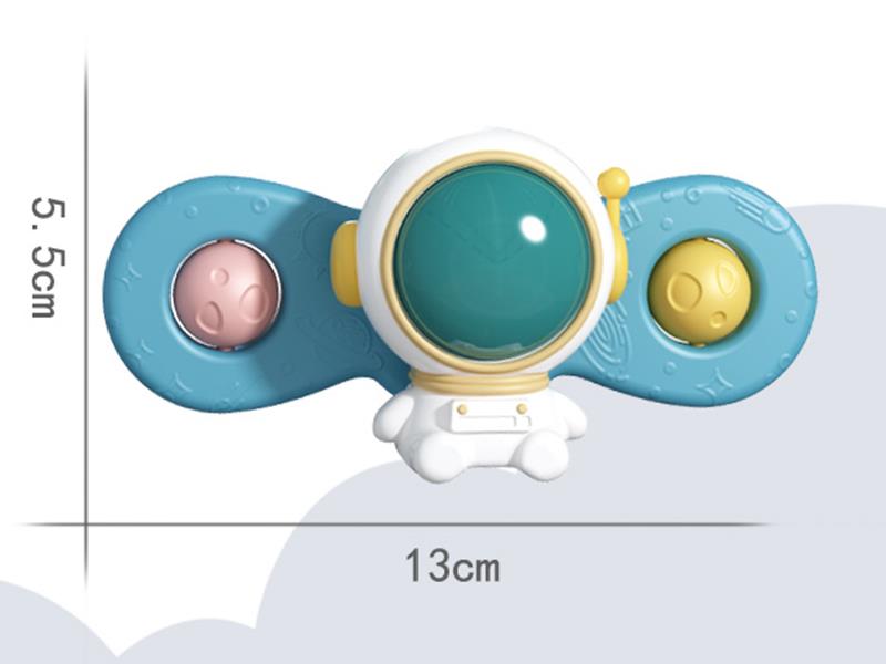 Space Theme Suction Cup Spinner Toys 1pcs