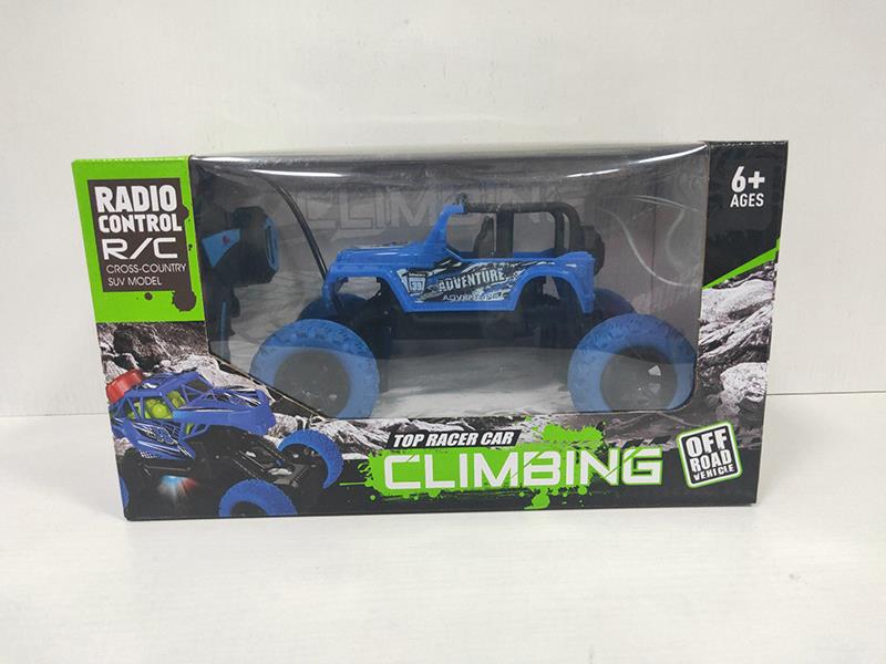1:20 4-Channel Remote Control Climbing Car With Lights(Not Included Batteries)