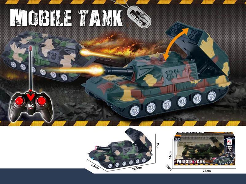 5-Channel Remote Control Tank(Not Included Batteries)