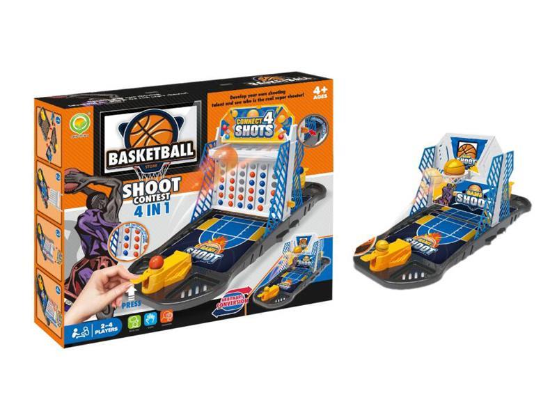 4-In-1 Shooting Basketball Toy