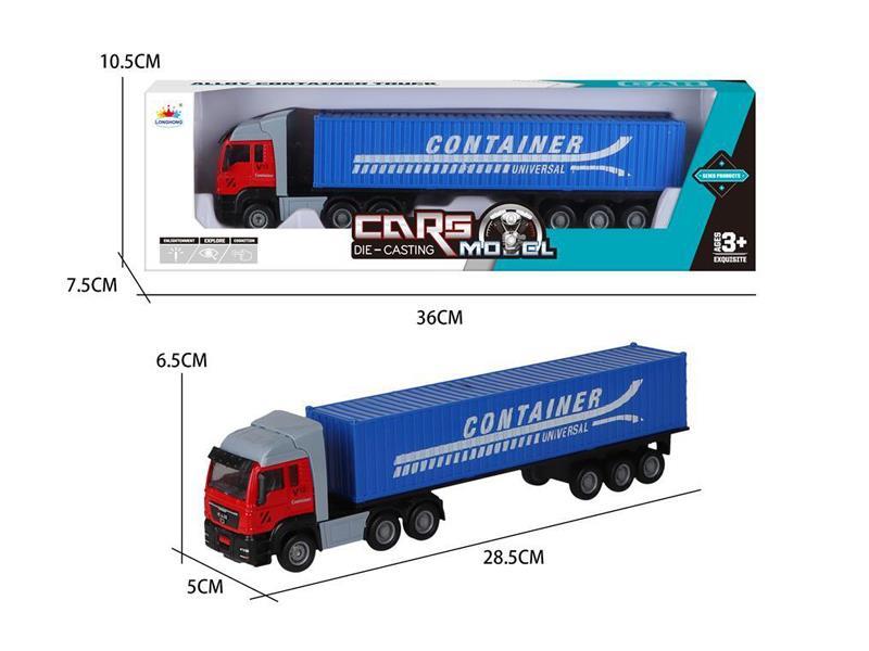 Trailer Container Truck Toys