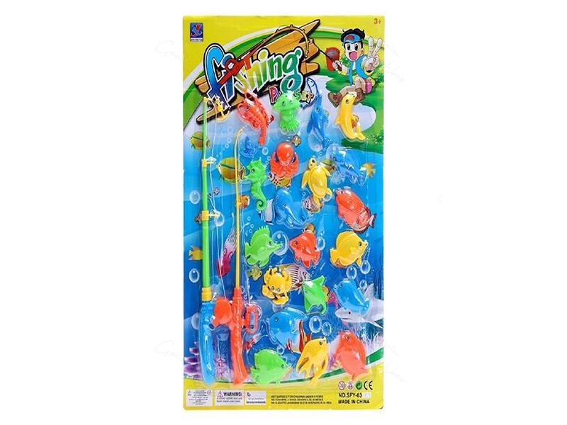 Magnetism Fishing Game(2 Fishing Rods )