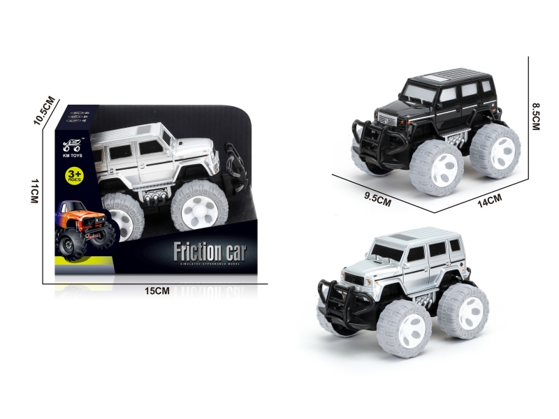 Inertial Mercedes-Benz Simulation Off-Road Vehicle 1:43