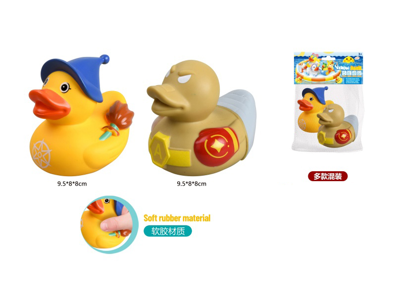 2-Piece Set Of Magic Duck And Boxing Duck