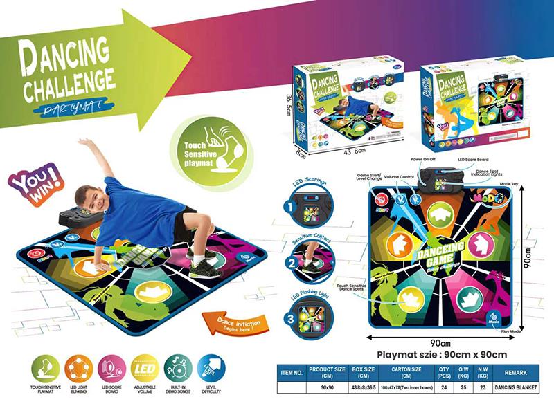 Dancing Challenge Play Mat