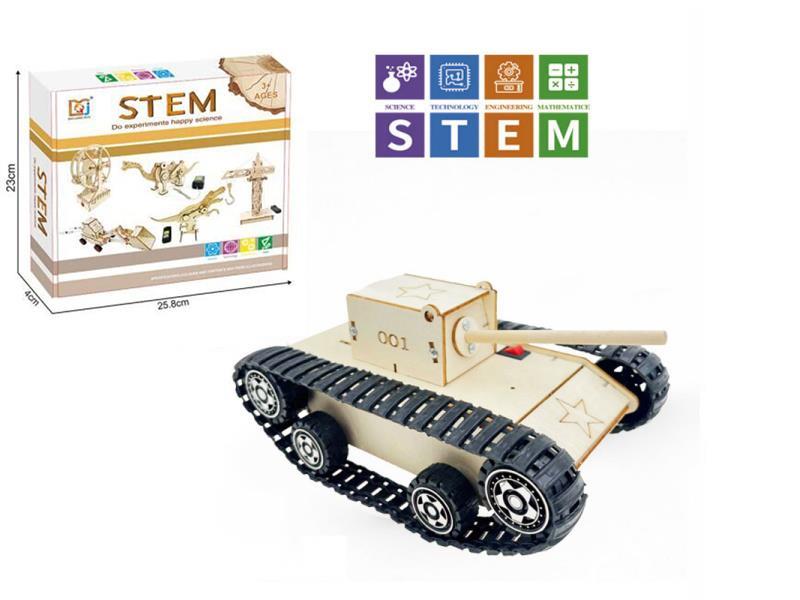 DIY Wooden Electric Tank