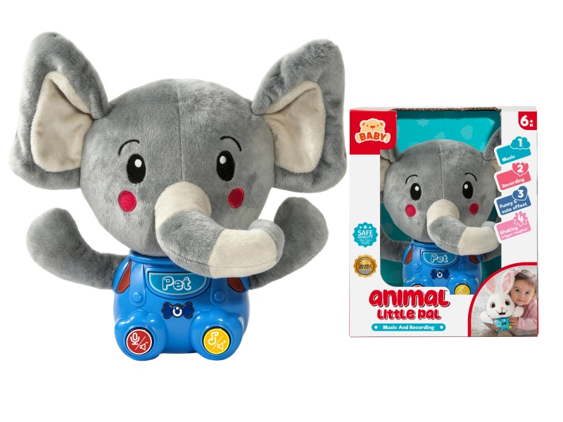 Elephant Multifunctional Soothe Plush Toys