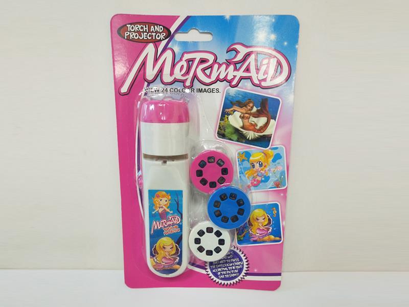 Mermaid Projection Flashlight Toy