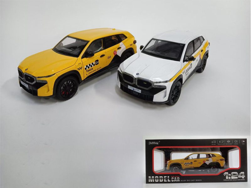 1:24 BMW XM Russian Taxi 1PCS