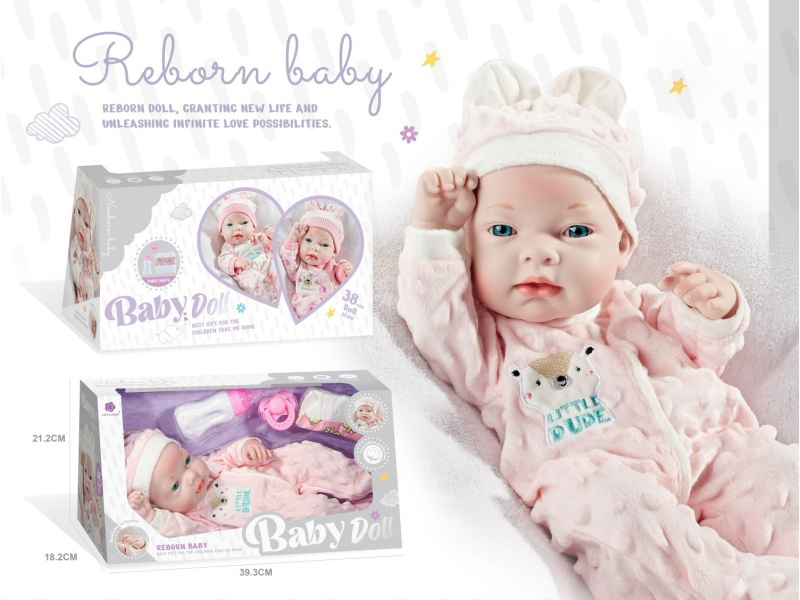 16-Inch Bionic Chubby Doll House Play Set A Style