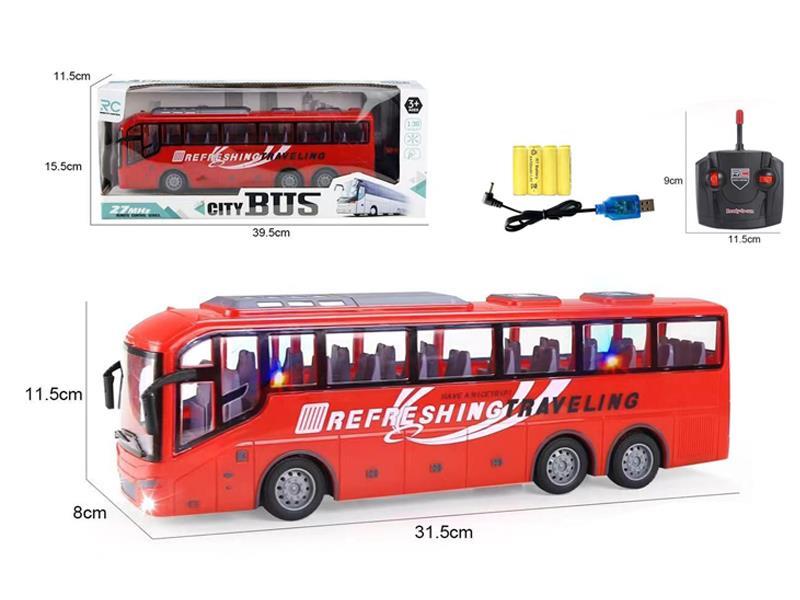 1:30 R/C 4CH Bus With Light (Including Electricity)