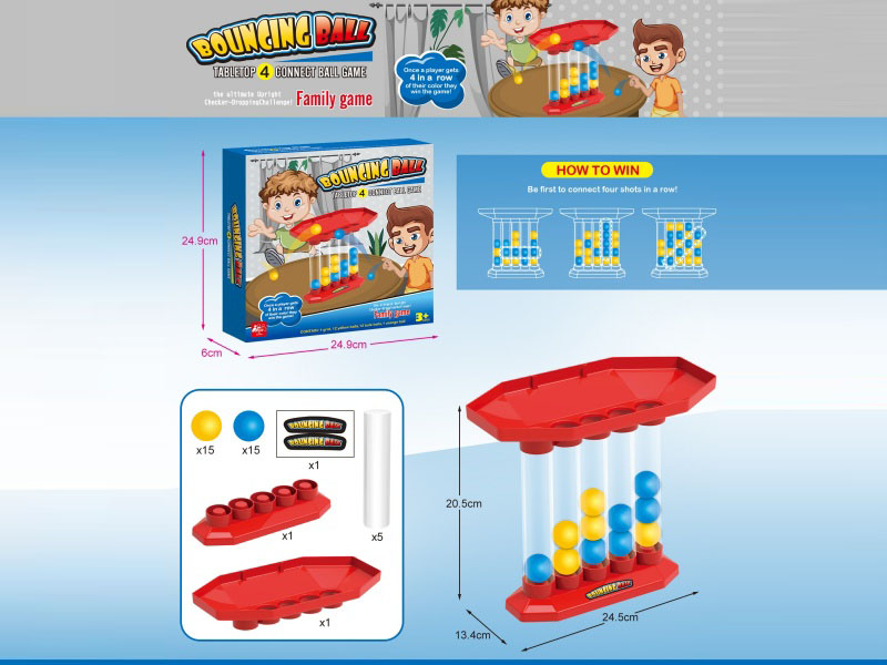 Four Consecutive Bounces