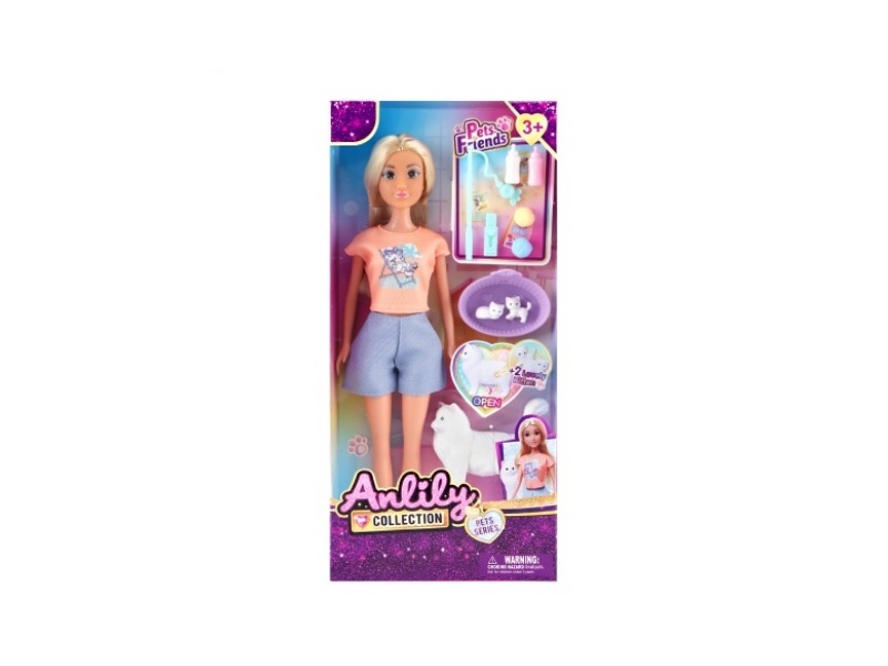 11.5-Inch Solid Doll (Brown Skin Color)