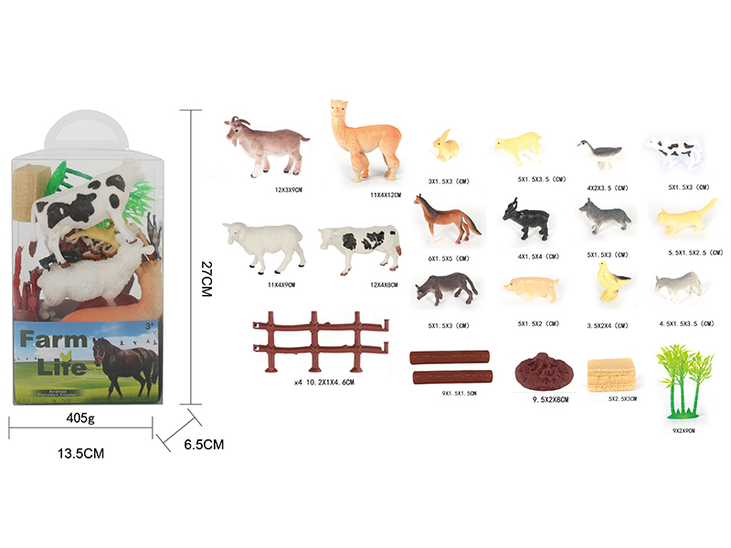 Farm Animal Set 25pcs