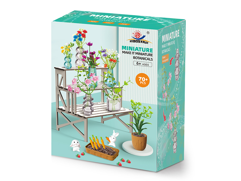 DIY Flower Miniature Toys 70+pcs