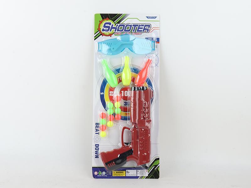 Table Tennis Gun With Bowling Glasses