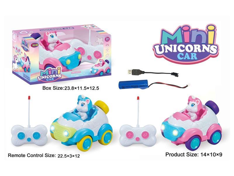 2CH R/C Cartoon Unicorn Car