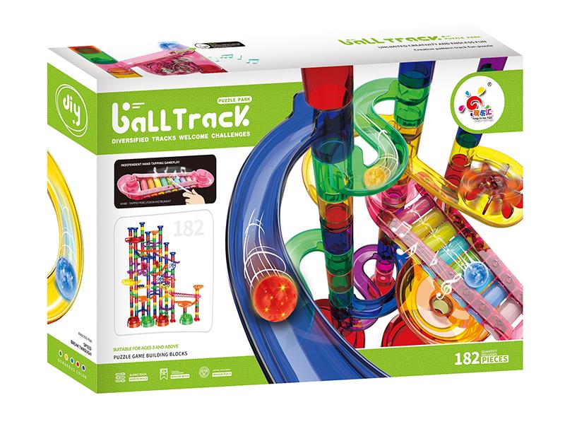 Ball Track Building Blocks 65PCS + Xylophone