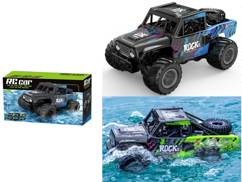 1:18 2.4G Remote Control 4WD Amphibious Vehicle
