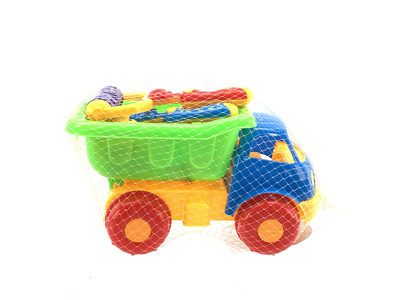 Beach Toy Truck + 5pcs Beach Tools