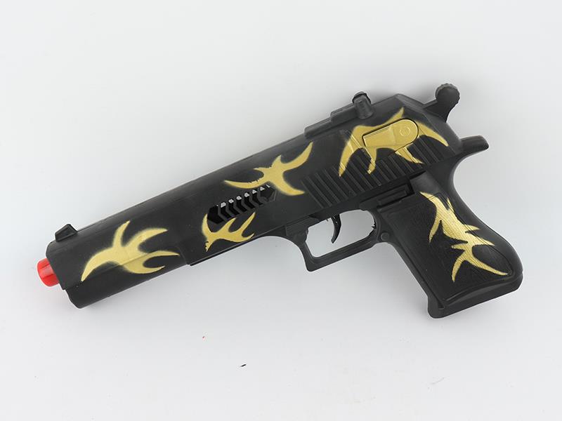 Fire Dragon Golden Flint Gun