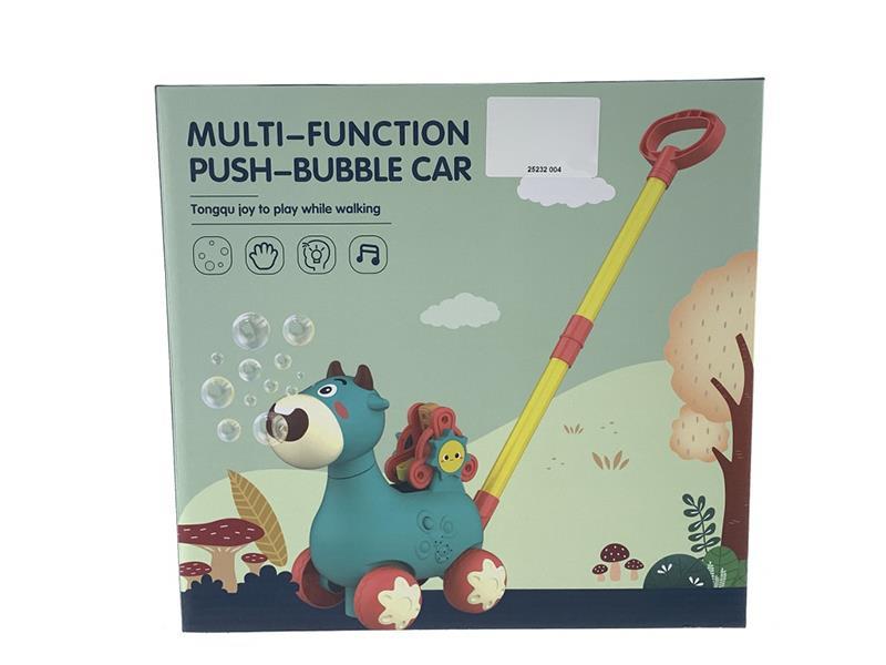 Multifunctional Bubble Cattle With Light(Blue)