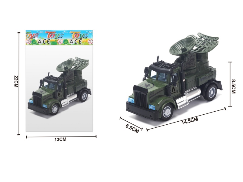 1:64 Huili American Military Radar Vehicle