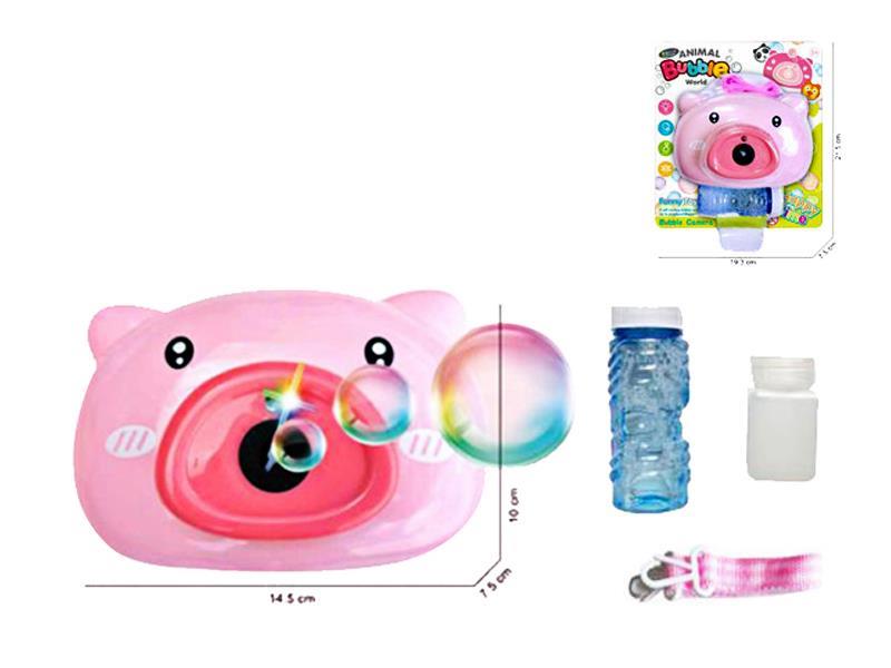 Mengmeng Piggy Camera Bubble Machine