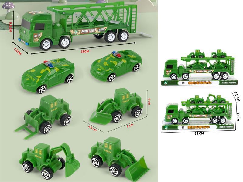 Friction Military Tractor