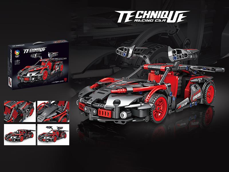 Pull Back Car Building Blocks - Apollo(527PCS)