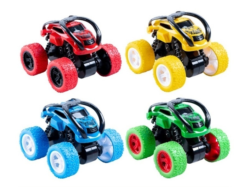 Solid Color Of The Inertial Stunt Four-Wheel Drive Spider Car