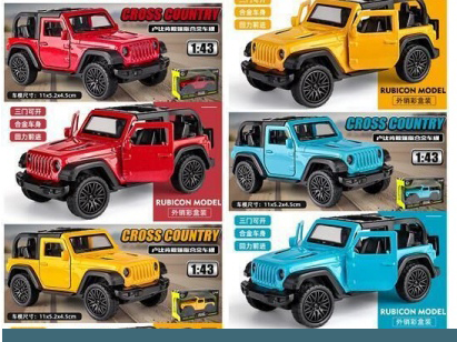 1:43 Rupee Ken Convertible Rebound Alloy Car [English Box Set]