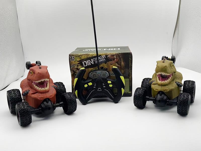Remote Control Tyrannosaurus Rex Stunt Car(Not Included Batteries)