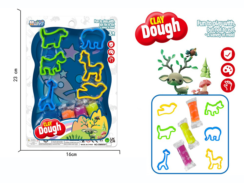 Animals Color Dough Set