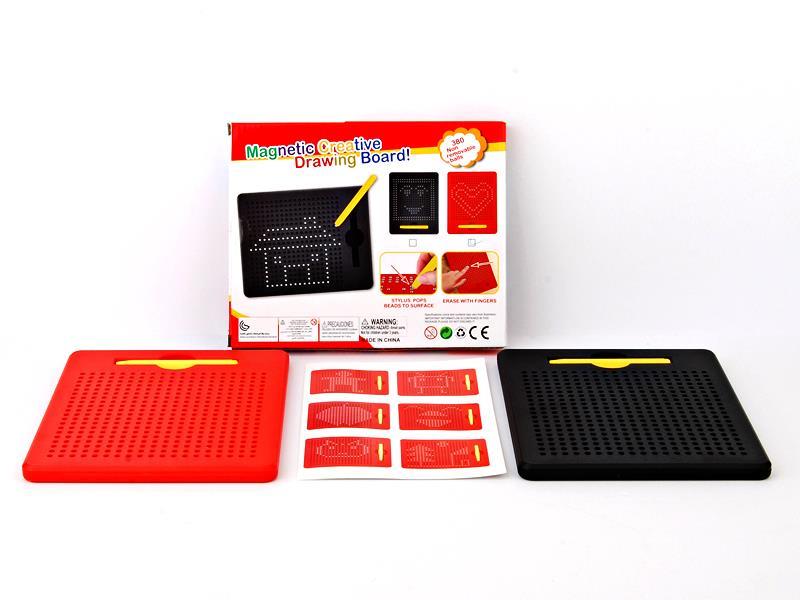 380 Pearl Magnetic Bead Drawing Board