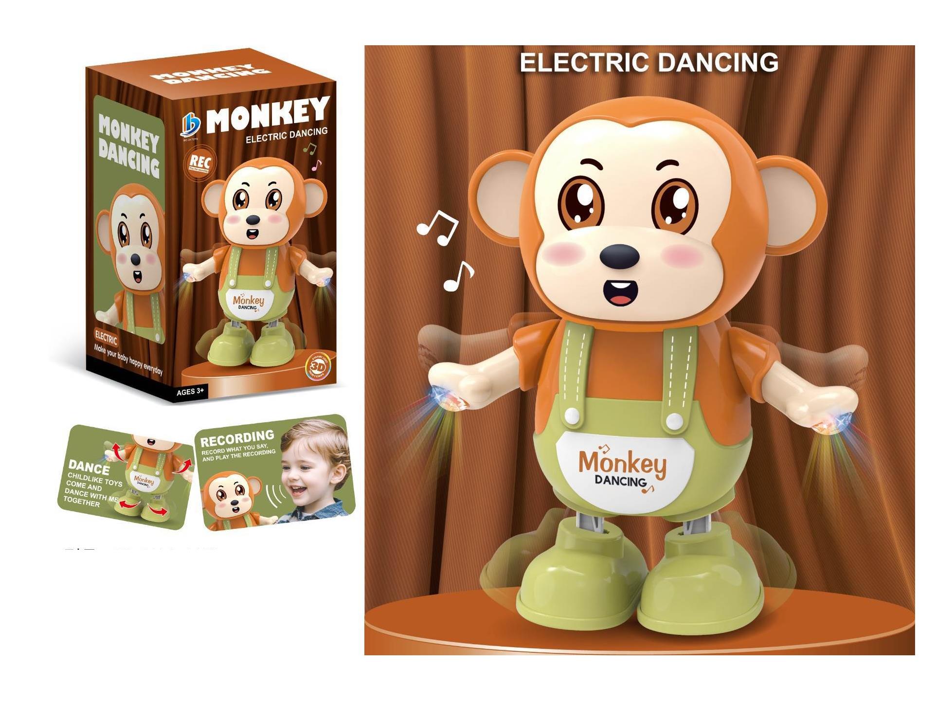 Electric Dancing, Light, Music, Monkey