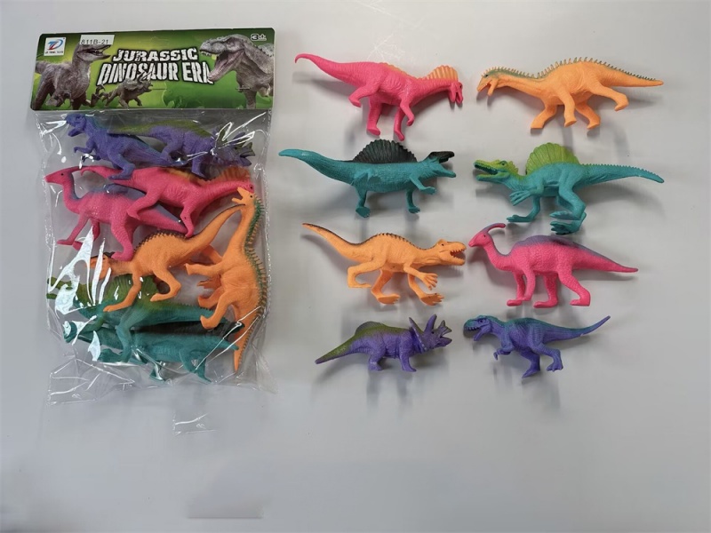 Pvc Dinosaur Set 8Pcs