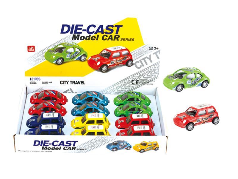 12PCS Slide Alloy Beetle