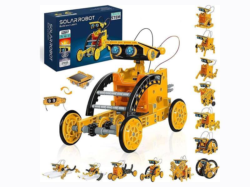 12 In 1 Solar Robot(Battery And Solar 2 In 1)