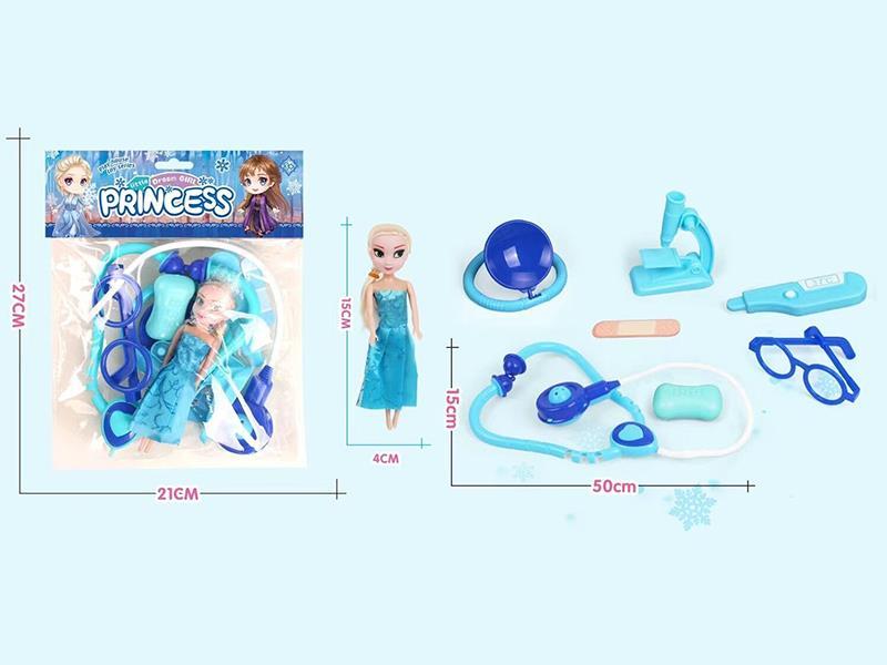 Doctor Set + Frozen Doll