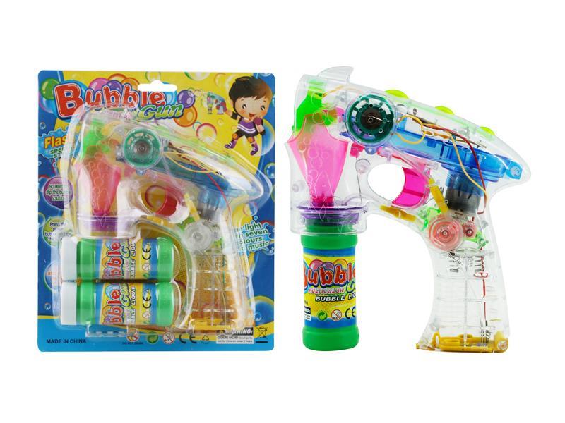 B/O BLISTER GUN TOYS WITH LIGHT & MUSIC