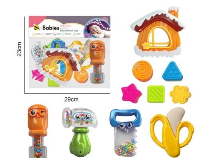 Light And Music Car +2 Teething Rings