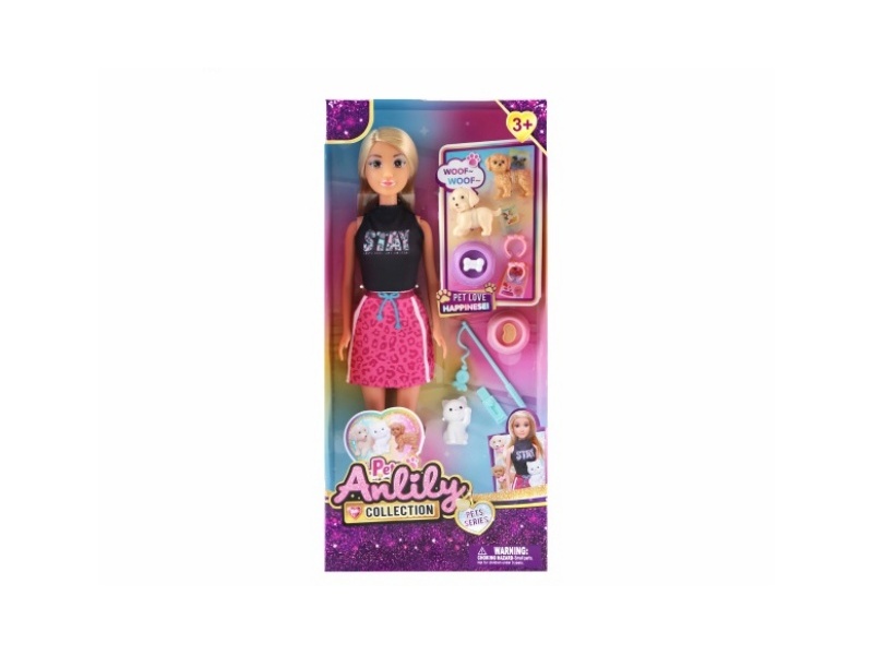 11.5-Inch Solid Doll (Brown Skin Color)