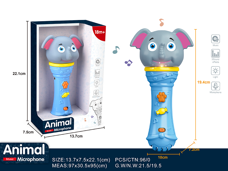 Elephant Microphone Toy