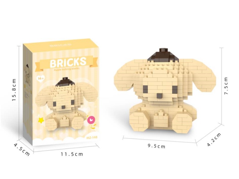Building Blocks: 310 Large Figurines