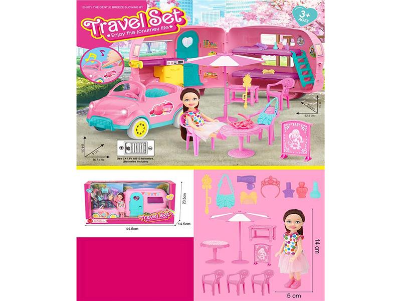 Doll Touring Car Set