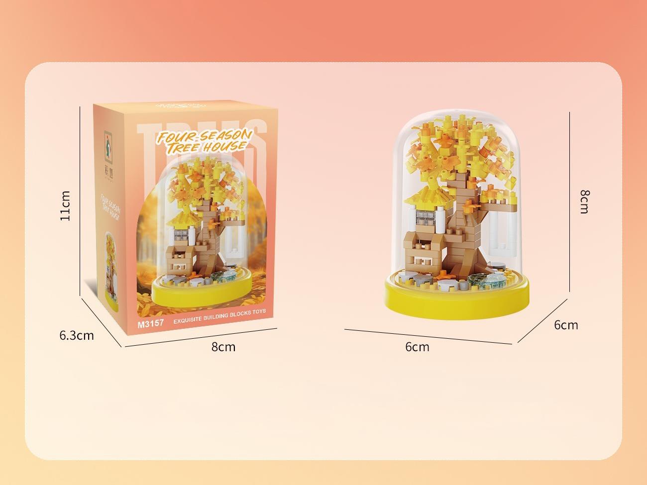 Building Blocks: Tree House - Autumn 153 Pcs