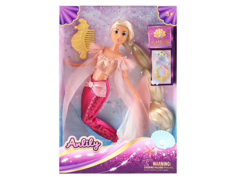 Anlili 11.5-Inch Solid Doll (Brown Skin)