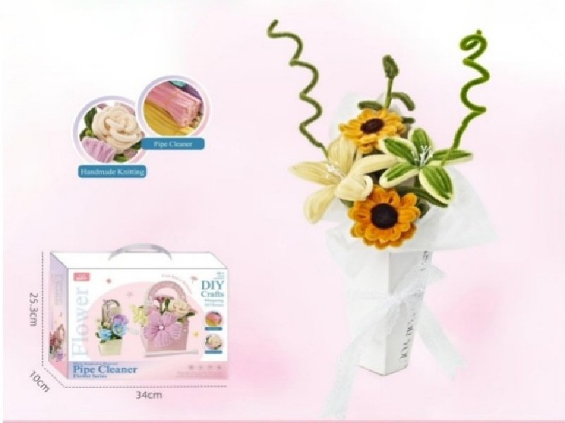 Qingmang Diy Twisty Stick Gift Box Bouquet